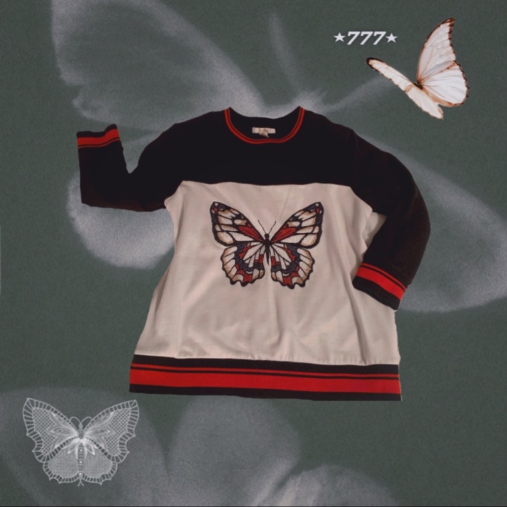 butterfly sweatshirt 🦋